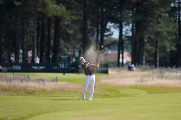 NORTH BERWICK, SCOTLAND - JULY 9: Marcel Siem of Germany plays from the fourteenth fairway during Round 1 of the Genesis Scottish Open at the Renaissance Club, North Berwick on July 9, 2026 in North Berwick, Scotland Genesis Scottish Open Round 1