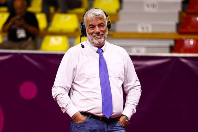 U20 European Championships Podium 60kg GR - Önder Yaksi - Director of Protocol *** U20 European Championships Podium, 60 kg GR: Önder Yaksi, Director of Protocol Copyright: xJakexKirkmanx xUnitedxWorldxWrestlingx Jake Kirkman United World Wrestling