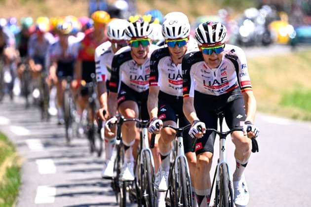 Tour de France 2026 Stage 6 GAVARNIE-CEDRE, FRANCE - JULY 09 : Wellens Tim (BEL) of UAE Team Emirates - XRG during stage 6 of the 113rd edition of Tour de France an UCI World Tour 2.UWT cycling road race stage for Men Elite of 186 km with start in Pau and finish in Gavarnie-Cedre on July 9, 2026 in Gavarnie-Cedre, France, 09 07 2026 ( Motordriver Kurt Vandenborre - Gavarnie-Cedre France  Copyright: xTomasxSiskx