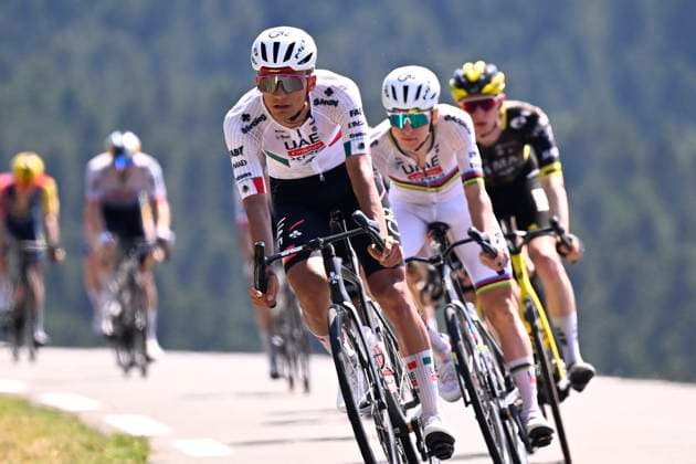 Tour de France 2026 Stage 6 GAVARNIE-CEDRE, FRANCE - JULY 09 : Del Toro Isaac (MEX) of UAE Team Emirates - XRG during stage 6 of the 113rd edition of Tour de France an UCI World Tour 2.UWT cycling road race stage for Men Elite of 186 km with start in Pau and finish in Gavarnie-Cedre on July 9, 2026 in Gavarnie-Cedre, France, 09 07 2026 ( Motordriver Kurt Vandenborre - Gavarnie-Cedre France  Copyright: xTomasxSiskx