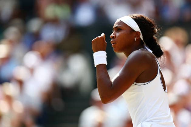 Coco Gauff during her semi final match Wimbledon Tennis Championships, Day 11, The All England Lawn Tennis and Croquet Club, London, UK - 09 Jul 2026London The All England Lawn Tennis and United Kingdom  Copyright: xJamesxMarsh Shutterstockx 16981021p