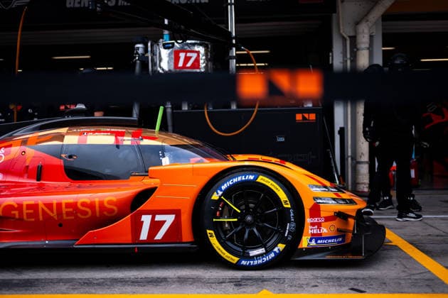 FIA WEC - 6 HOURS OF SAO PAULO 2026 17 DERANI Pipo (bra), JAUBERT Mathys (fra), LOTTERER AndrÃ (ger), Genesis Magma Racing, Genesis GMR-001 17, Hypercar, pitlane, setup during the 6 Hours of Sao Paulo 2026, 4th round of the 2026 FIA World Endurance Championship, from July 10 to 12, 2026 on the Interlagos Circuit in Sao Paulo, Brazil - Sao PauloBrazil  Copyright: xMariusxHeckerx