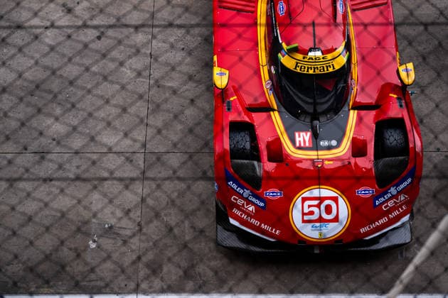 FIA WEC - 6 HOURS OF SAO PAULO 2026 50 FUOCO Antonio (ita), MOLINA Miguel (spa), NIELSEN Nicklas (dnk), Ferrari AF Corse, Ferrari 499P 50, Hypercar, setup during the 6 Hours of Sao Paulo 2026, 4th round of the 2026 FIA World Endurance Championship, from July 10 to 12, 2026 on the Interlagos Circuit in Sao Paulo, Brazil - Sao PauloBrazil  Copyright: xMariusxHeckerx