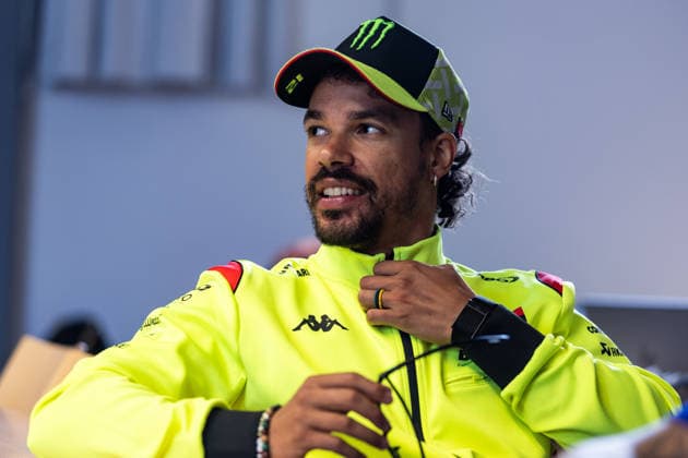 GER, Großer Preis von Deutschland, MotoGP. 11. Lauf, FIM Motorrad-Weltmeisterschaft. 09.07.2026, Sachsenring, Hohenstein-Ernstthal, GER, Großer Preis von Deutschland, MotoGP. 11. Lauf, FIM Motorrad-Weltmeisterschaft. 21, Franco Morbidelli, Pertamina Enduro VR46 Racing Team Â Foto: Alexander Trienitz Hohenstein-Ernstthal Sachsenring Sachsen Deutschland *** GER, German Grand Prix, MotoGP Round 11, FIM Motorcycle World Championship, July 9, 2026, Sachsenring, Hohenstein Ernstthal, GER, German Grand Prix, MotoGP Round 11, FIM Motorcycle World Championship 21, Franco Morbidelli, Pertamina Enduro VR46 Racing Team. Photo by Alexander Trienitz, Hohenstein Ernstthal, Sachsenring, Saxony, Germany