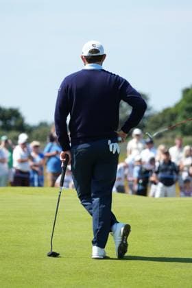 Patrick Cantlay of USA on the 9th green. Genesis Scottish Open, Golf, The Renaissance Club, North Berwick, Scotland, UK - 09 Jul 2026North Berwick The Renaissance Club Scotland United Kingdom  Copyright: xShutterstockx 16984080bd