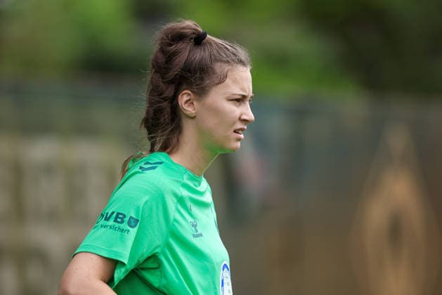 Julia Magerl (SV Werder Bremen) Portrait, Nahaufnahme, Einzelfoto, Einzelbild, 09.07.2026, Bremen (Deutschland), Fussball, Google Pixel Frauen-Bundesliga, Trainingsauftakt SV Werder Bremen *** Julia Magerl, SV Werder Bremen: Portrait, close-up, single photo, single image, July 9, 2026, Bremen, Germany, soccer, Google Pixel Women s Bundesliga, SV Werder Bremen training kickoff xobx