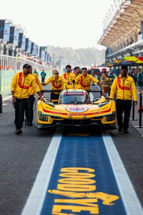 FIA WEC - 6 HOURS OF SAO PAULO 2026 83 HANSON Phil (gbr), KUBICA Robert (pol), YE Yifei (chn), AF Corse, Ferrari 499P 83, Hypercar, scrutineering, verifications techniques, during the 6 Hours of Sao Paulo 2026, 4th round of the 2026 FIA World Endurance Championship, from July 10 to 12, 2026 on the Interlagos Circuit in Sao Paulo, Brazil -  Copyright: xAndreaxLorenzinax