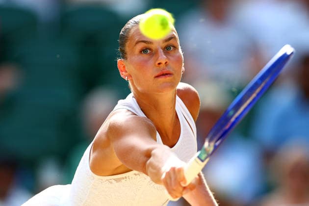 Marta Kostyuk during her semi final match Wimbledon Tennis Championships, Day 11, The All England Lawn Tennis and Croquet Club, London, UK - 09 Jul 2026London The All England Lawn Tennis and United Kingdom  Copyright: xJamesxMarsh Shutterstockx 16981021dh