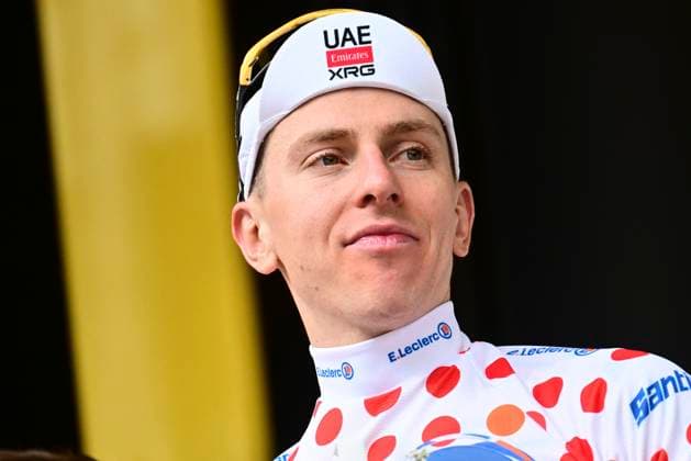 Tour de France 2026 Stage 6 GAVARNIE-CEDRE, FRANCE - JULY 09 : Pogacar Tadej (SLO) of UAE Team Emirates - XRG pictured with the polka dot jersey during the podium ceremony of stage 6 of the 113rd edition of Tour de France an UCI World Tour 2.UWT cycling road race stage for Men Elite of 186 km with start in Pau and finish in Gavarnie-Cedre on July 9, 2026 in Gavarnie-Cedre, France, 09 07 2026 ( Motordriver Kurt Vandenborre - Gavarnie-Cedre France  Copyright: xPeterxDexVoechtx