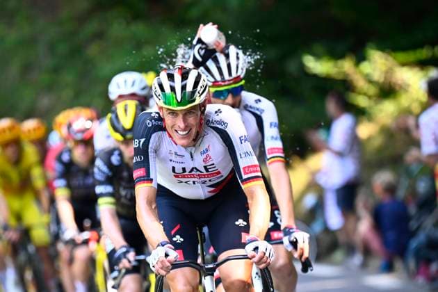 Tour de France 2026 Stage 6 GAVARNIE-CEDRE, FRANCE - JULY 09 : Politt Nils (GER) of UAE Team Emirates - XRG during stage 6 of the 113rd edition of Tour de France an UCI World Tour 2.UWT cycling road race stage for Men Elite of 186 km with start in Pau and finish in Gavarnie-Cedre on July 9, 2026 in Gavarnie-Cedre, France, 09 07 2026 ( Motordriver Kurt Vandenborre - Gavarnie-Cedre France  Copyright: xTomasxSiskx