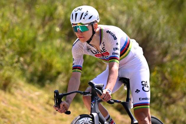 Tour de France 2026 Stage 6 GAVARNIE-CEDRE, FRANCE - JULY 09 : Pogacar Tadej (SLO) of UAE Team Emirates - XRG during stage 6 of the 113rd edition of Tour de France an UCI World Tour 2.UWT cycling road race stage for Men Elite of 186 km with start in Pau and finish in Gavarnie-Cedre on July 9, 2026 in Gavarnie-Cedre, France, 09 07 2026 ( Motordriver Kurt Vandenborre - Gavarnie-Cedre France  Copyright: xTomasxSiskx