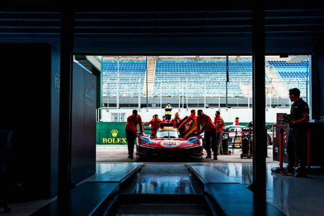 FIA WEC - 6 HOURS OF SAO PAULO 2026 50 FUOCO Antonio (ita), MOLINA Miguel (spa), NIELSEN Nicklas (dnk), Ferrari AF Corse, Ferrari 499P 50, Hypercar, scrutineering, verifications techniques, during the 6 Hours of Sao Paulo 2026, 4th round of the 2026 FIA World Endurance Championship, from July 10 to 12, 2026 on the Interlagos Circuit in Sao Paulo, Brazil -  Copyright: xAndreaxLorenzinax