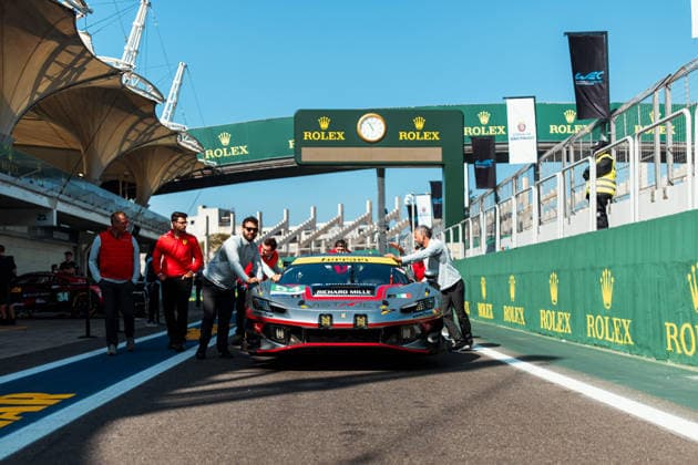 FIA WEC - 6 HOURS OF SAO PAULO 2026 54 CASTELLACCI Francesco (ita), FLOHR Thomas (sui), RIGON Davide (ita), Vista AF Corse, Ferrari 296 GT3 Evo 54, LM GT3, scrutineering, verifications techniques, during the 6 Hours of Sao Paulo 2026, 4th round of the 2026 FIA World Endurance Championship, from July 10 to 12, 2026 on the Interlagos Circuit in Sao Paulo, Brazil -  Copyright: xAndreaxLorenzinax