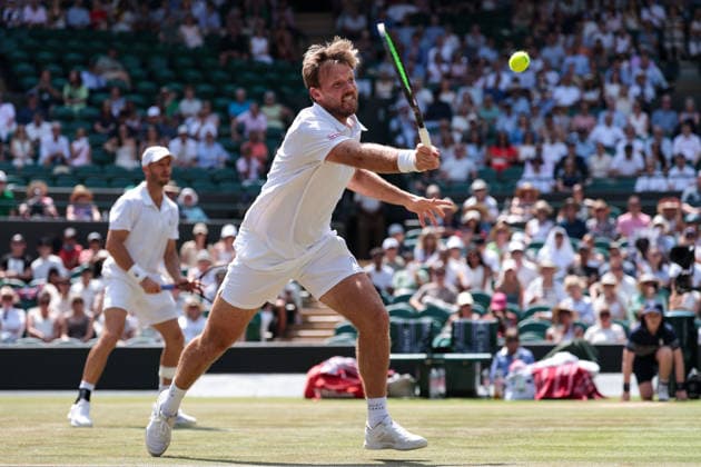 Kevin Krawietz, Tim Puetz, Herren Doppel, Men s Doubles Tennis - Wimbledon 2026 - Grand Slam ITF ATP, Tennis Herren WTA, Tennis Damen - AELTC - London - - Great Britain - 9 July 2026. *** Kevin Krawietz, Tim Puetz, Men s Doubles, Wimbledon 2026 Grand Slam ITF ATP WTA AELTC London, Great Britain, July 9, 2026 Copyright: xJuergenxHasenkopfx