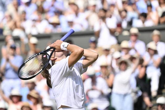 Tennis - Wimbledon 2026 - ITF - The Championships - 09 07 2026 - Tennis - Wimbledon 2026 - ITF - The Championships - 09 07 2026 - Karolina Muchova - Republique Tcheque London  Copyright: xChryslenexCaillaud Psnewzx