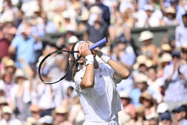 Tennis - Wimbledon 2026 - ITF - The Championships - 09 07 2026 - Tennis - Wimbledon 2026 - ITF - The Championships - 09 07 2026 - Karolina Muchova - Republique Tcheque London  Copyright: xChryslenexCaillaud Psnewzx