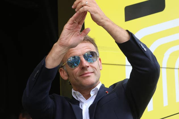 09-07-2026 Tour De France; Tappa 06 Pau - Gavarnie Gedre; Macron, Emmanuel; Gavarnie Gedre; 