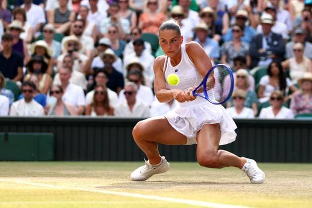 Marta Kostyuk during her semi final match Wimbledon Tennis Championships, Day 11, The All England Lawn Tennis and Croquet Club, London, UK - 09 Jul 2026London The All England Lawn Tennis and United Kingdom  Copyright: xKieranxMcManus Shutterstockx 16981024cc