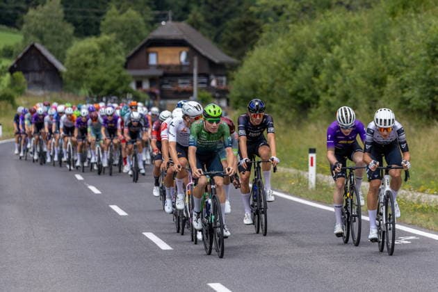 09.07.2026, Franz Josefs Höhe, AUT, Lidl Tour of Austria 2026, Etappe 2 von Bad Kleinkirchheim nach Franz Josefs Höhe Großglockner (188,8 km), im Bild das Peloton bei Bad Kleinkirchheim peloton during the stage 2 from Bad Kleinkirchheim to Franz Josefs Höhe Großglockner (188,8 km) of the Tour of Austria. Franz Josefs Höhe, Austria on 2026 07 09. Pictures 2026, PhotoCredit: Johann Groder Foto:Eibner-Pressefoto Groder Franz Josefs Höhe *** July 9, 2026, Franz Josefs Höhe, AUT, Lidl Tour of Austria 2026, Stage 2 from Bad Kleinkirchheim to Franz Josefs Höhe (Großglockner), 188.8 km, Pictured: the peloton near Bad Kleinkirchheim during Stage 2 from Bad Kleinkirchheim to Franz Josefs Höhe, Großglockner (188.8 km) of the Tour of Austria at Franz Josefs Höhe, Austria, on July 9, 2026. Photos from 2026, Photo Credit: Johann Groder, Photo: Eibner, Press Photo: Groder, Franz Josefs Höhe  EP_gro