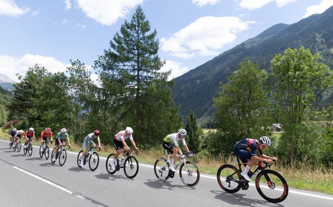 09.07.2026, Franz Josefs Höhe, AUT, Lidl Tour of Austria 2026, Etappe 2 von Bad Kleinkirchheim nach Franz Josefs Höhe Großglockner (188,8 km), im Bild Ulrik Bjune (NOR, TEAM DRALI - REPSOL), Konrad Czabok (POL, VOSTER TEAM) Ulrik Bjune of Norway Konrad Czabok of Poland during the stage 2 from Bad Kleinkirchheim to Franz Josefs Höhe Großglockner (188,8 km) of the Tour of Austria. Franz Josefs Höhe, Austria on 2026 07 09. Pictures 2026, PhotoCredit: Johann Groder Foto:Eibner-Pressefoto Groder Franz Josefs Höhe *** July 9, 2026, Franz Josefs Höhe, AUT, Lidl Tour of Austria 2026, Stage 2 from Bad Kleinkirchheim to Franz Josefs Höhe Großglockner, 188.8 km; pictured: Ulrik Bjune NOR, TEAM DRALI REPSOL, Konrad Czabok (POL), VOSTER TEAM; Ulrik Bjune of Norway and Konrad Czabok of Poland during Stage 2 from Bad Kleinkirchheim to Franz Josefs Höhe, Großglockner (188.8 km) of the Tour of Austria at Franz Josefs Höhe, Austria on July 9, 2026. Pictures from 2026. Photo credit: Johann Groder, Foto Eibner, Press Photo Groder, Franz Josef’s Height  EP_gro