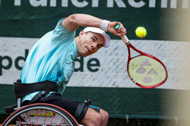 Sport Bilder des Tages Finn Broadbent AUS, 36. GERMAN OPEN 2026 - Beate Loddenkemper Trophy, Berlin, BTTC Grün-Weiß, 09.07.2026, *** Finn Broadbent (AUS), 36th German Open 2026 Beate Loddenkemper Trophy, Berlin, BTTC Grün Weiß, July 9, 2026, Copyright: xClaudioxGärtnerx