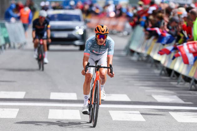 CYCLING - Oesterreich Rundfahrt 2026 BAD KLEINKIRCHHEIM,AUSTRIA,09.JUL.26 - CYCLING - Tour of Austria, stage 2, Bad Kleinkirchheim - Heiligenblut. Image shows Andrew August (USA NetCompany Ineos).  GEPAxpictures xDavidxGeieregger