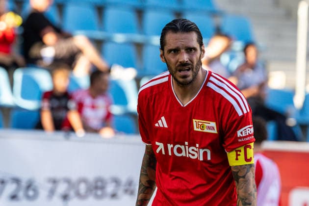 09.07.2026, GER, Testspiel, Saison 2026 2027), Chemnitz, Chemnitzer FC - 1. FC Union Berlin Christopher Trimmel (1. FC Union Berlin 28) Einzelaktion Aktion (Nur 1. - 3. Liga: DFB DFL regulations prohibit any use of photographs as image sequences and or quasi-video) *** July 9, 2026, GER, Friendly Match, 2026–2027 Season, Chemnitz, Chemnitzer FC vs. 1. FC Union Berlin, Christopher Trimmel, 1. FC Union Berlin, 28, Individual Play, Play, Only 1, 3rd Division, DFB, DFL regulations prohibit any use of photographs as image sequences and or quasi-video nordphotoxGmbHx xNachnamexFotograf nph00051