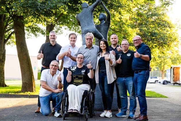 09.07.2026, GER, Handball, ThSV Eisenach Mitgliederversammlung ThSV Eisenachs Präsident Shpetim Alaj tritt nach 8 1 2 Jahren Amtszeit zurück und Jürgen Beck 99817 Eisenach Werner-Assmann-Halle Am Sportp Thueringen Deutschland *** July 9, 2026, GER, Handball, ThSV Eisenach General Meeting: ThSV Eisenach President Shpetim Alaj steps down after 8 1 2 years in office; Jürgen Beck, 99817 Eisenach, Werner Assmann Hall, Am Sportp, Thuringia, Germany