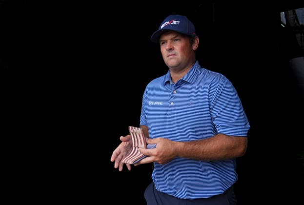 Patrick Reed of USA walks walks from the 15th green. Genesis Scottish Open, Golf, The Renaissance Club, North Berwick, Scotland, UK - 09 Jul 2026North Berwick The Renaissance Club Scotland United Kingdom  Copyright: xShutterstockx 16984080dj