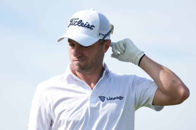 9th July 2026; The Renaissance Club, North Berwick, East Lothian, Scotland: Genesis Scottish Open Golf, Day One; Justin Thomas shows frustration after his drive on the 10th hole AlecxBrown