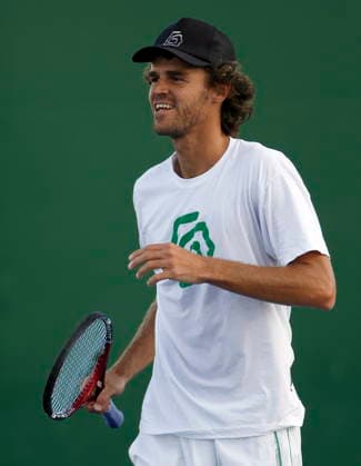 USA TENNIS PACIFIC LIFE OPEN Gustavo Kuerten of Brazil epa00950655 Gustavo Kuerten of Brazil during practice at the Pacific Life Open tennis in Indian Wells, California Wednesday, 07 March 2007. INDIAN WELLS United States  Copyright: xJOHNxG.xMABANGLOx