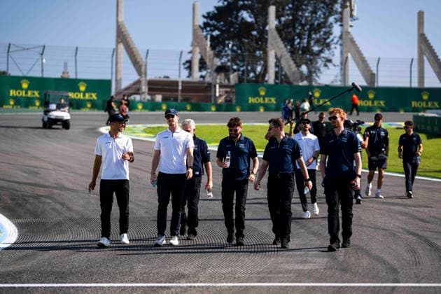 FIA WEC - 6 HOURS OF SAO PAULO 2026 SORENSEN Marco (dnk), Aston Martin THOR Team, Aston Martin Valkyrie 009, Hypercar, portrait, GAMBLE Tom (gbr), Aston Martin THOR Team, Aston Martin Valkyrie 007, Hypercar, portrait during the 6 Hours of Sao Paulo 2026, 4th round of the 2026 FIA World Endurance Championship, from July 10 to 12, 2026 on the Interlagos Circuit in Sao Paulo, Brazil - Sao PauloBrazil  Copyright: xFabrizioxBoldonix