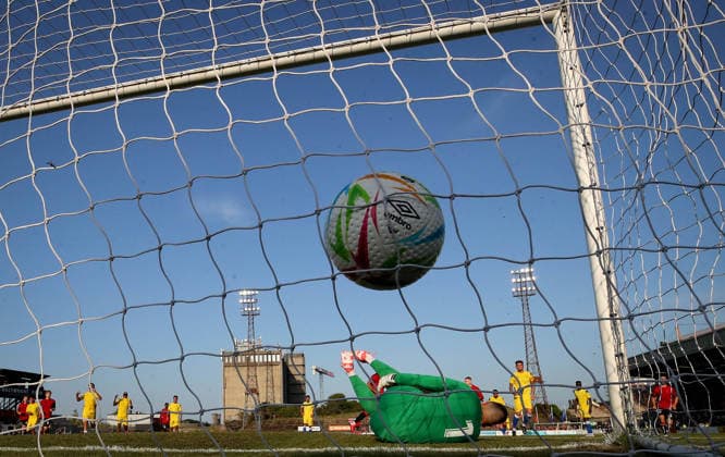 UEFA Europa Conference League First Qualifying Round First Leg, Dalymount Park, Dublin 9 7 2026 Bohemians vs St. Joseph s Bohs™ Douglas James-Taylor scores the first goal of the game from a penalty Douglas James-Taylor scores the first goal from a penalty 9 7 2026  Copyright: xx RB5_1744