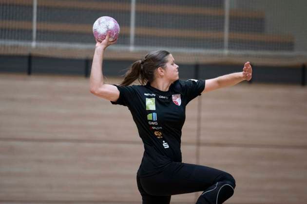 Handball Bundesliga Frauen,HBF, Saison 2026 2027-SV Union Halle-Neustadt Training Halle, Deutschland 09.Juli 2026: Im Bild:Neuzugang Lois van Vliet (Halle) Halle Saale SWH Arena Sachsen-Anhalt Deutschland *** Women s Handball Bundesliga (HBF), 2026–2027 Season: SV Union Halle Neustadt Training in Halle, Germany, July 9, 2026. Pictured: New signing Lois van Vliet in Halle an der Saale, SWH Arena, Saxony-Anhalt, Germany