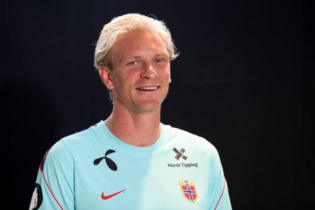 July 9, 2026, Fort Lauderdale, Florida, USA: Morten Thorsby 2 of Norway talks to the media before a Norway soccer team training session prior to a World Cup 26 Quarter-Final match between Norway and England. Fort Lauderdale USA - ZUMAa257 20260709_zsp_a257_010 Copyright: xChrisxArjoonx