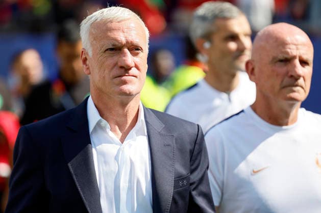 France v Morocco: Quarter Final - FIFA World Cup, WM, Weltmeisterschaft, Fussball 2026 Didier Deschamps, Head Coach of France and Guy Stephan, Assistant Coach of France portrait before the FIFA World Cup 2026 Quarter Final match between France and Morocco at Boston Stadium on July 9, 2026 in Foxborough, United States. Foxborough Boston Stadium MA United States Copyright: xAllstarxPicturexLibraryxLtdx