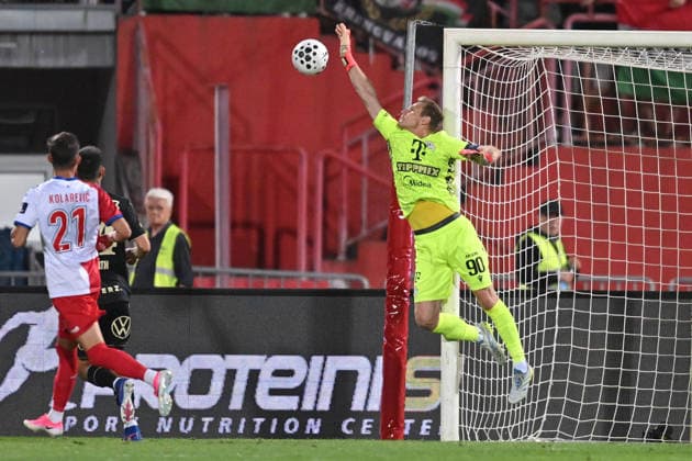 VOJVODINA NOVI SAD vs FERENCVAROSI TC DENES DIBUSZ goalie football Vojvodina Novi Sad vs Ferencvarosi TC Budapest during UEFA Europa League at Karadjordje stadium, Novi Sad 09.07.2026 Foto: FOOTBALL, UEFA EUROPA LEAGUE, FERENCVAROS, VOJVODINA NOVI SAD Novi Sad Karadjordje stadium Serbia Copyright: xMarkoxMetlas xMNxPressx