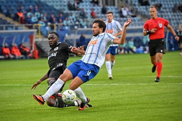 LUBLIN 09.07.2026 MECZ I RUNDA ELIMINACYJNA LIGA EUROPY SEZON 2026 2027: DYNAMO KIJOW - UNIVERSITATEA KLUZ --- UEFA EUROPA LEAGUE FIRST QUALIFYING ROUND FIRST MATCH: DYNAMO KYIV - UNIVERSITATEA CLUJ nz Mouhamadou Drammeh FOT. PRZEMEK GABKA 400MM.PL NEWSPIX.PL --- newspix.pl POLAND OUT! 