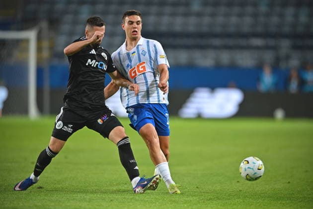 LUBLIN 09.07.2026 MECZ I RUNDA ELIMINACYJNA LIGA EUROPY SEZON 2026 2027: DYNAMO KIJOW - UNIVERSITATEA KLUZ --- UEFA EUROPA LEAGUE FIRST QUALIFYING ROUND FIRST MATCH: DYNAMO KYIV - UNIVERSITATEA CLUJ nz Matvii Ponomarenko FOT. PRZEMEK GABKA 400MM.PL NEWSPIX.PL --- newspix.pl POLAND OUT! 
