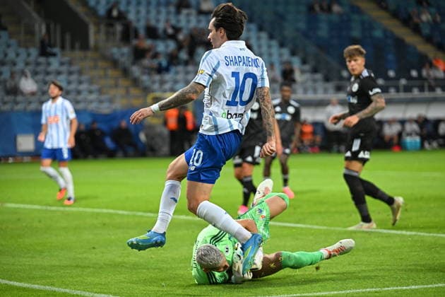 LUBLIN 09.07.2026 MECZ I RUNDA ELIMINACYJNA LIGA EUROPY SEZON 2026 2027: DYNAMO KIJOW - UNIVERSITATEA KLUZ --- UEFA EUROPA LEAGUE FIRST QUALIFYING ROUND FIRST MATCH: DYNAMO KYIV - UNIVERSITATEA CLUJ nz Mykola Shaparenko FOT. PRZEMEK GABKA 400MM.PL NEWSPIX.PL --- newspix.pl POLAND OUT! 
