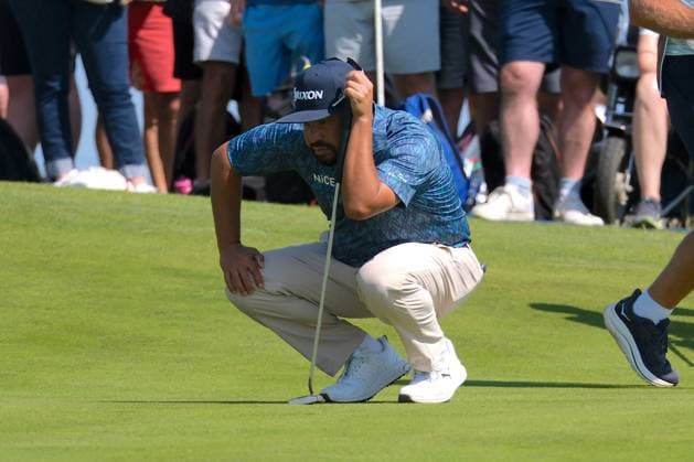 UK: The Genesis Scottish Open at The Renaissance Club, North Berwick, Scotland on 09 July 2026: Pictured: J J Spaun (USA) on the 2nd green during the first round of the Genesis Scottish Open Championship 2026 North Berwick The Renaissance Club Scotland Scotland Copyright: xAlexxToddx