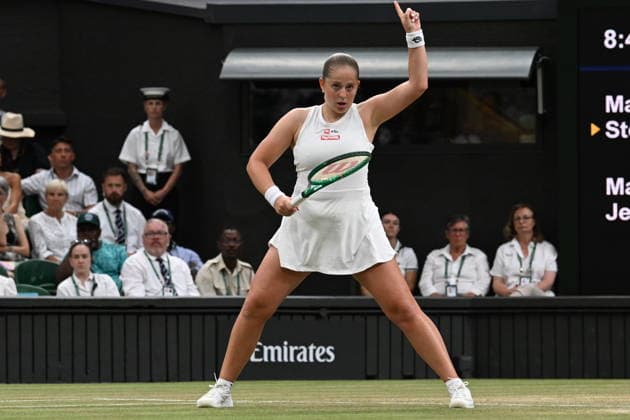 Tennis - Wimbledon 2026 - ITF - The Championships - 09 07 2026 - Tennis - Wimbledon 2026 - ITF - The Championships - 09 07 2026 - double mixte finale Ostapenko Arevalo contre Hunter Marc Polmans - Australie London  Copyright: xChryslenexCaillaud Psnewzx