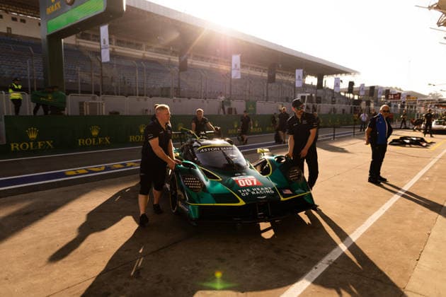 FIA WEC - 6 HOURS OF SAO PAULO 2026 007 GAMBLE Tom (gbr), TINCKNELL Harry (gbr), Aston Martin THOR Team, Aston Martin Valkyrie 007, Hypercar, scrutineering, verifications techniques, during the 6 Hours of Sao Paulo 2026, 4th round of the 2026 FIA World Endurance Championship, from July 10 to 12, 2026 on the Interlagos Circuit in Sao Paulo, Brazil -  Copyright: xJoaoxFilipex