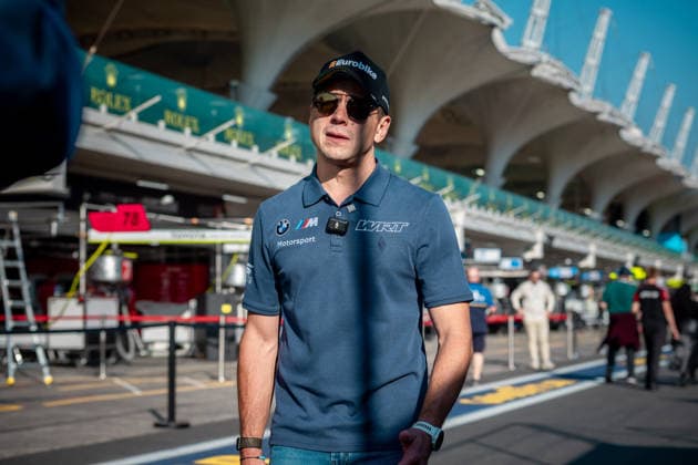 FIA WEC Rolex 6 Horas de São Paulo SaO PAULO, SP - 09.07.2026: FIA WEC ROLEX 6 HORAS DE SaO PAULO - Brazilian driver Augusto Farfus on the first day of competition at the FIA WEC Rolex 6 Hours of Sao Paulo, which begins with a track reconnaissance walk by the teams and drivers. The championship arrives this week at Interlagos, Sao Paulo, for the Rolex 6 Hours of Sao Paulo, between July 10th and 12th. (Photo: Luis Franca Fotoarena) x2982355x  LuisxFranca
