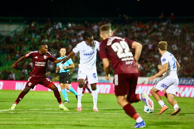 Sarajevo, BiH, 090726. Asim Ferhatovic Hase Stadium. The match of the first qualifying round of the Conference League between FK Sarajevo and Inter Turku. Photo: Antonio Balic CROPIX Copyright: xxAntonioxBalicx sarajevo_inter_turku15-090726