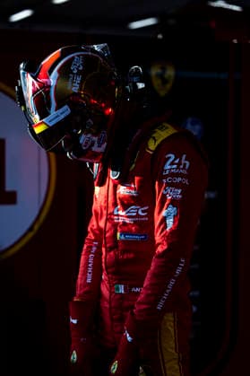 FIA WEC - 6 HOURS OF SAO PAULO 2026 GIOVINAZZI Antonio (ita), Ferrari AF Corse, Ferrari 499P 51, Hypercar, portrait during the 6 Hours of Sao Paulo 2026, 4th round of the 2026 FIA World Endurance Championship, from July 10 to 12, 2026 on the Interlagos Circuit in Sao Paulo, Brazil - Sao PauloBrazil  Copyright: xJULIENxDELFOSSEx