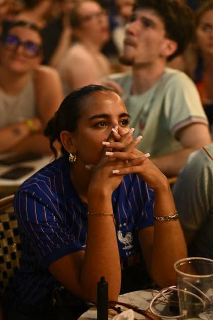 RECORD DATE NOT STATED French fans celebrate the French national team, Nationalteam Ä™s victory in the World Cup quarter-finals in Paris on 9 July 2026 - 09 07 2026 - France Ile-de-France (region) Paris -  JulienxMattiax xLexPictorium LePictorium_0338212