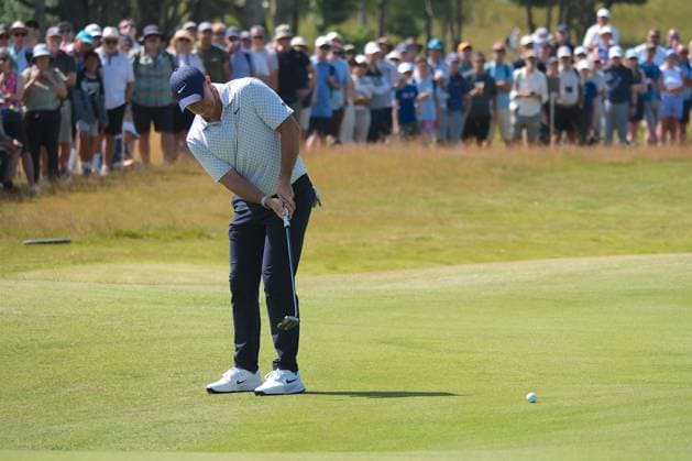 UK: The Genesis Scottish Open at The Renaissance Club, North Berwick, Scotland on 09 July 2026: Pictured: Rory McIlroy (Northern Ireland) putts on the 2nd green during the first round of the Genesis Scottish Open Championship 2026 North Berwick The Renaissance Club Scotland Scotland Copyright: xAlexxToddx