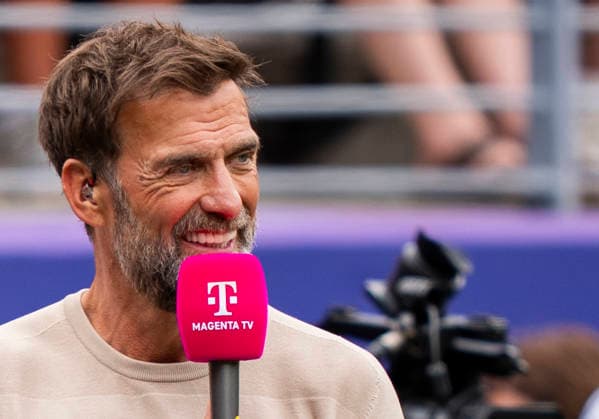 Einzelbild, Single image: Jürgen Klopp (TV Experte und ehemaliger Bundesliga Trainer) FIFA World Cup, WM, Weltmeisterschaft, Fussball 2026: Brazil v Norway 05 July 2026, FIFA World Cup 2026: Brazil v Norway (Round of 16) at New York New Jersey Stadium in East Rutherford, New Jersey, USA. *** Single image: Jürgen Klopp, TV analyst and former Bundesliga coach, FIFA World Cup 2026: Brazil vs. Norway, July 5, 2026; FIFA World Cup 2026: Brazil vs. Norway, Round of 16, at New York New Jersey Stadium in East Rutherford, New Jersey, USA Copyright: HMBxMedia xMarcoxBader