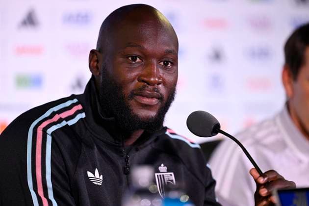 Belgian national football team - FIFA World Cup, WM, Weltmeisterschaft, Fussball 2026 - media activities 09 07 2026 LOS ANGELES, UNITED STATES OF AMERICA - JULY 09 : Lukaku Romelu forward of Belgium talking to the press during a press conference, PK, Pressekonferenz of the Belgian national football team at the So-Fi Stadium during the FIFA World Cup 2026 on July 9, 2026 in Los Angeles, United States of America, 09 07 2026 Los Angeles United States of America  Copyright: xNicoxVereeckenx